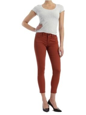 Mavi gold Alexa Mid-Rise super Skinny Jeans wine red